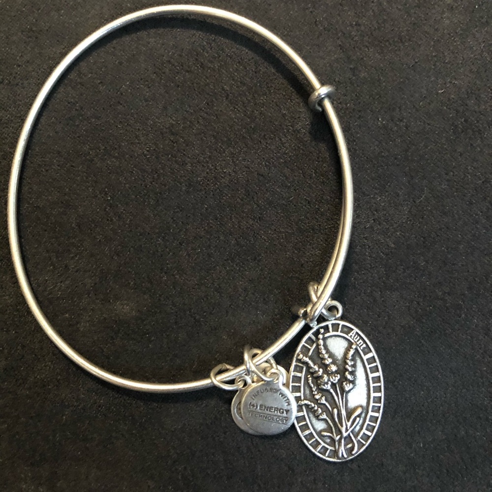 Alex and Ani “Aunt” Bangle Charm Bracelet